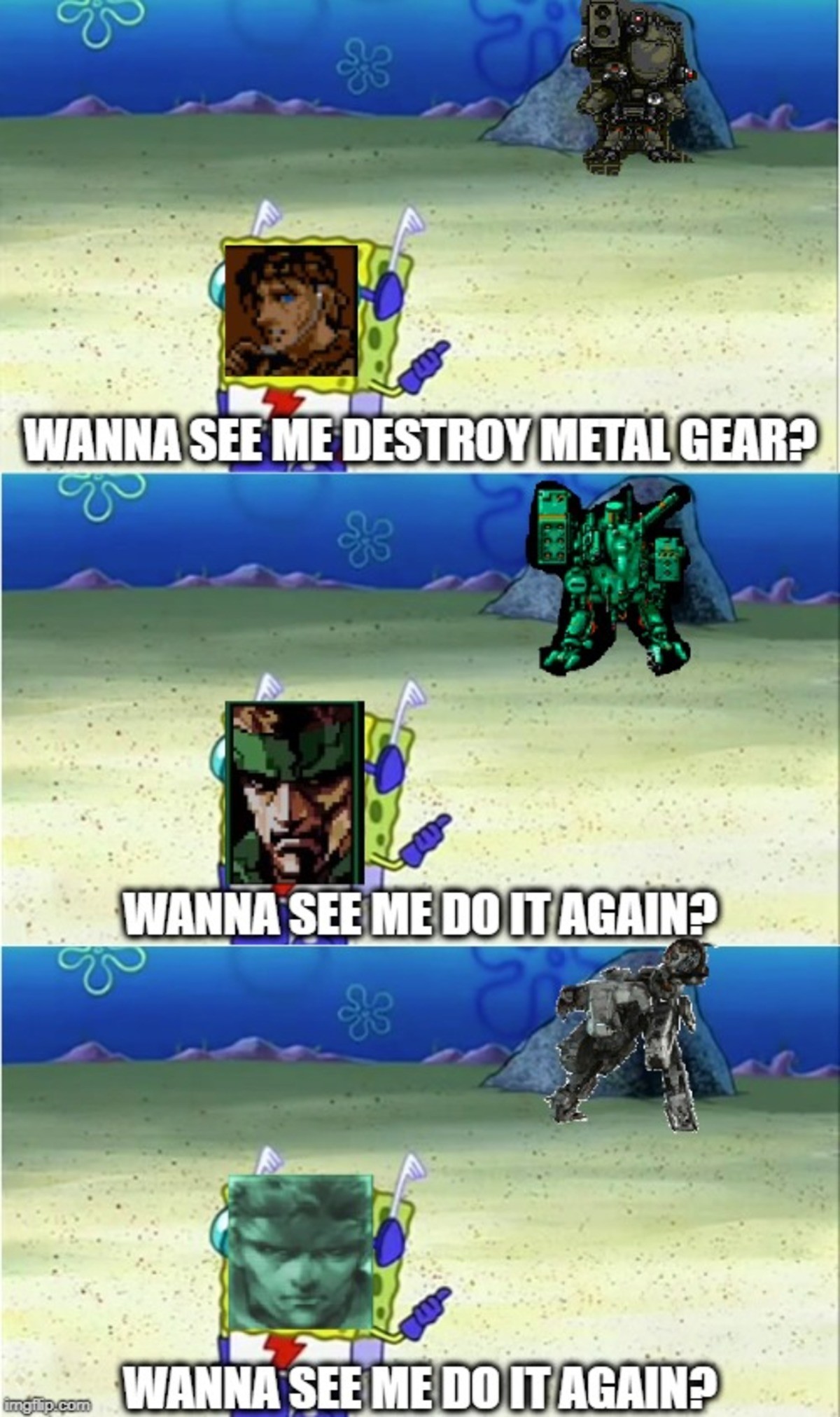 Metal Gear Meme Dump. .. And then snake and otacon destroy metal gears as a hobby.