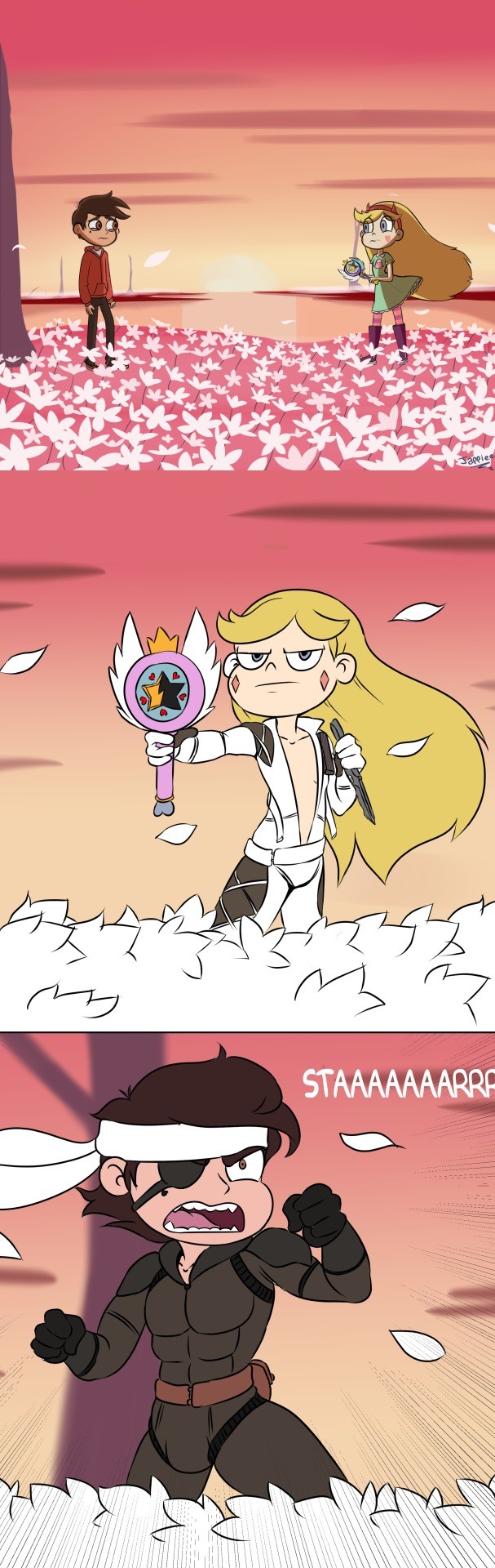 Metal Wand Solid 3. The Star: In 2017 I saw a vision of the ideal relationship from Mewni....