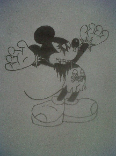 metal mickey. the real epic mickey, 100% OC.