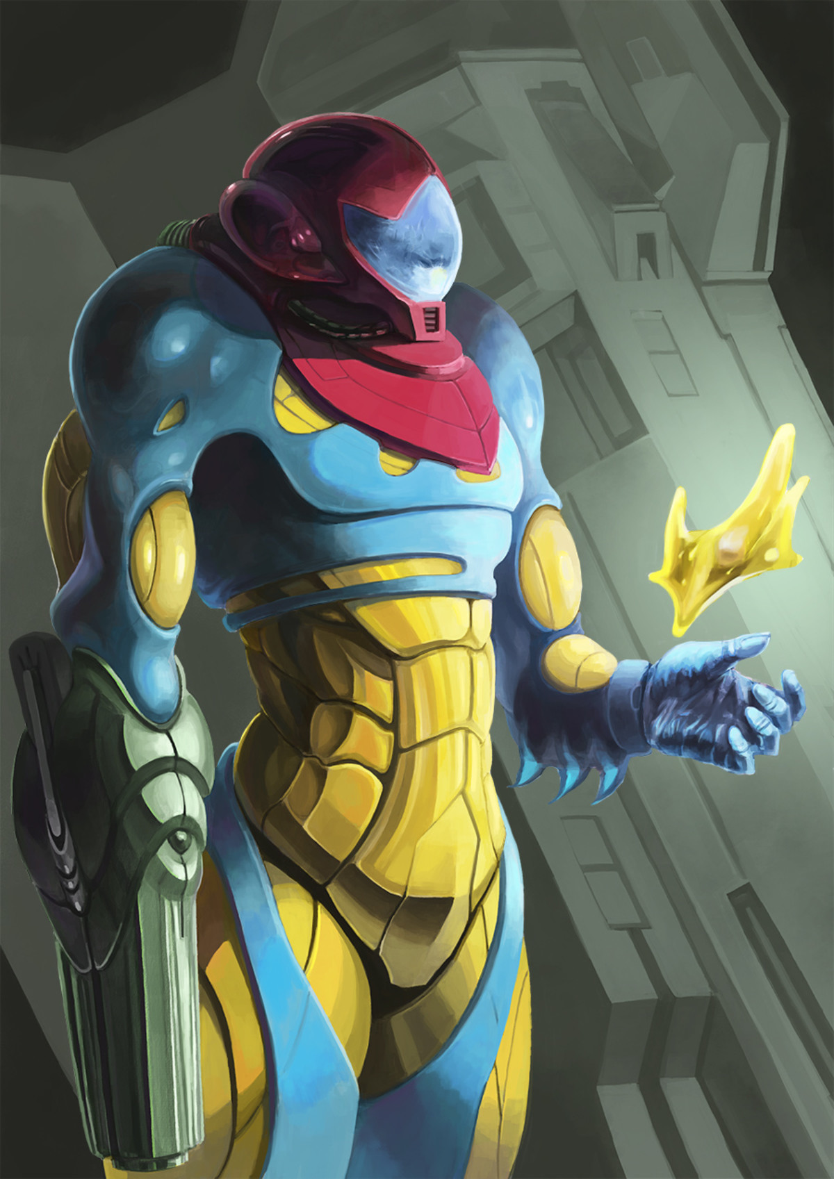 Metroid Megadump 2. .. this comp has some high quality art personally i enjoy smaller comps. my peanut brain can only handle so many things at one time. this gif made me bust out laug