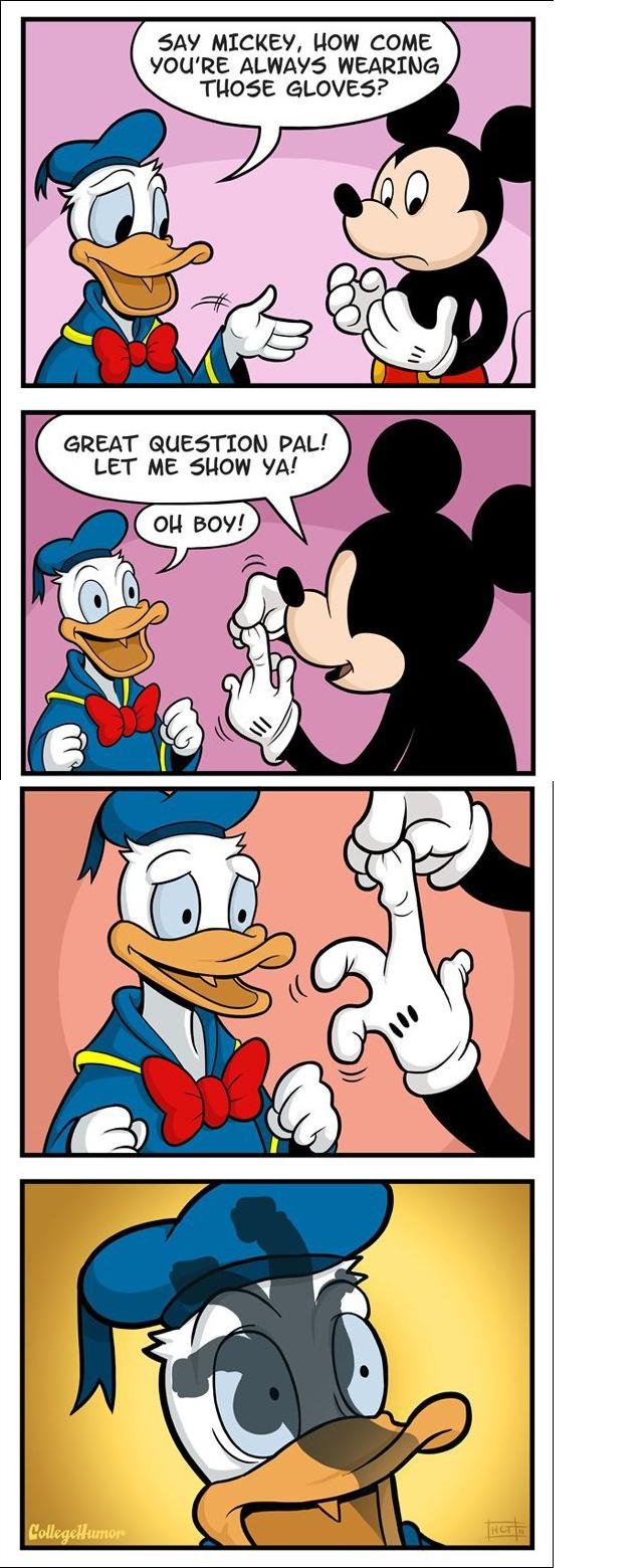 Mickey's dick smasher meme