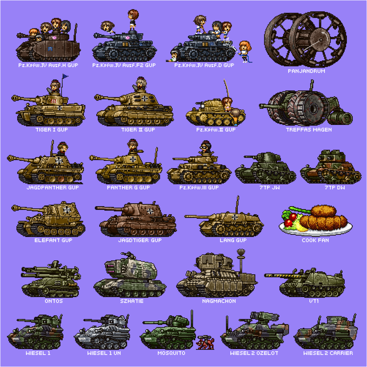 Military Comp: World of Anime Tanks. join list: SnortingVideogames (124 subs)Mention History join list:. join list: AnimangoMention History Tanks are good for you.