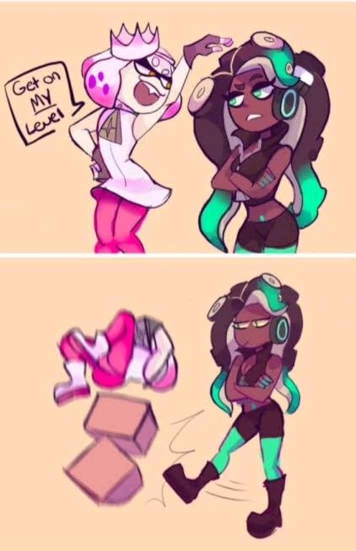 milky AmongUs. .. Ive seen so much Splatoon porn i expected a third panel where Marina breeds Pearl with a futa