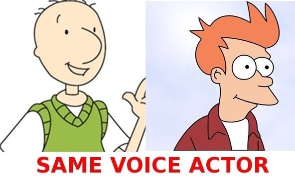 Mind Blown. . SAME VOICE ACTOR. That's not really mind blowing, they sound relatively similar.