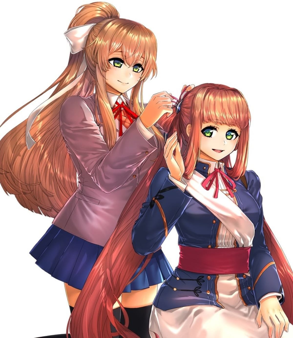 Monika and Springfield. join list: GirlsFrontline (620 subs)Mention Clicks: 150821Msgs Sent: 624824Mention History join list:. Hey mitmonika You should play this game. Get monika looking gun girl. She make muffins.