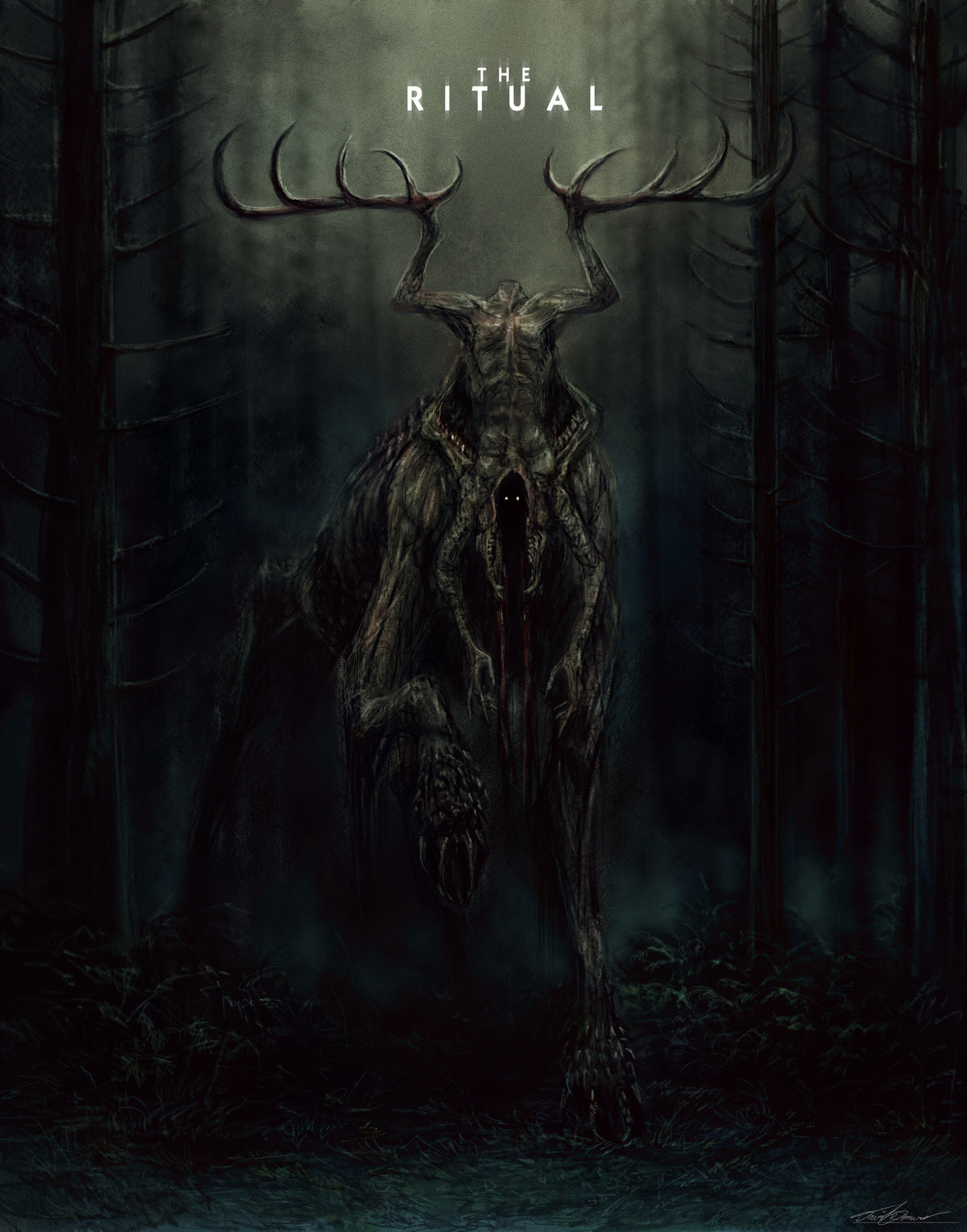 Monster Monday - Moder. Art by David Romero The party has been lost for days, wandering the woods in search of a town that had skipped out on paying its taxes f