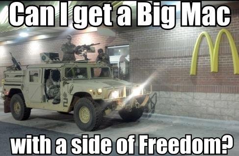 'MURICA. Happy 4th. Will] a side iitt. Good old Freedom Fries.