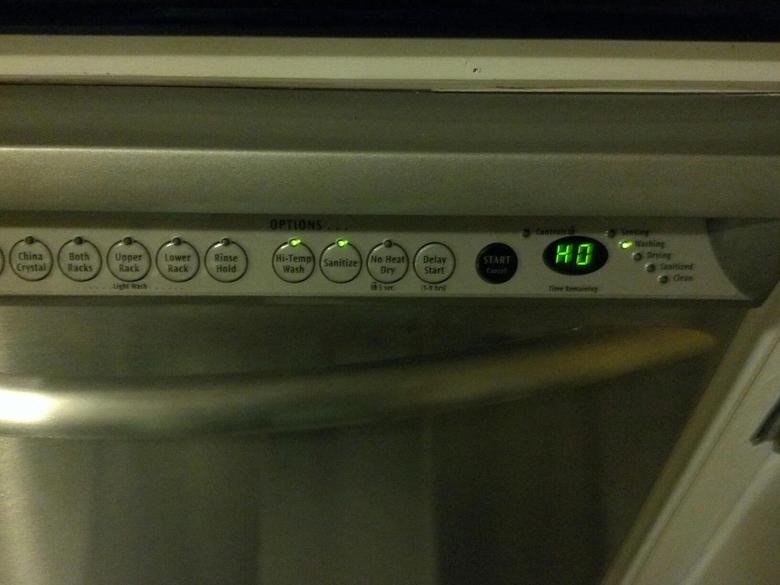 my dishwasher's a . Idaho? No, you da ho..