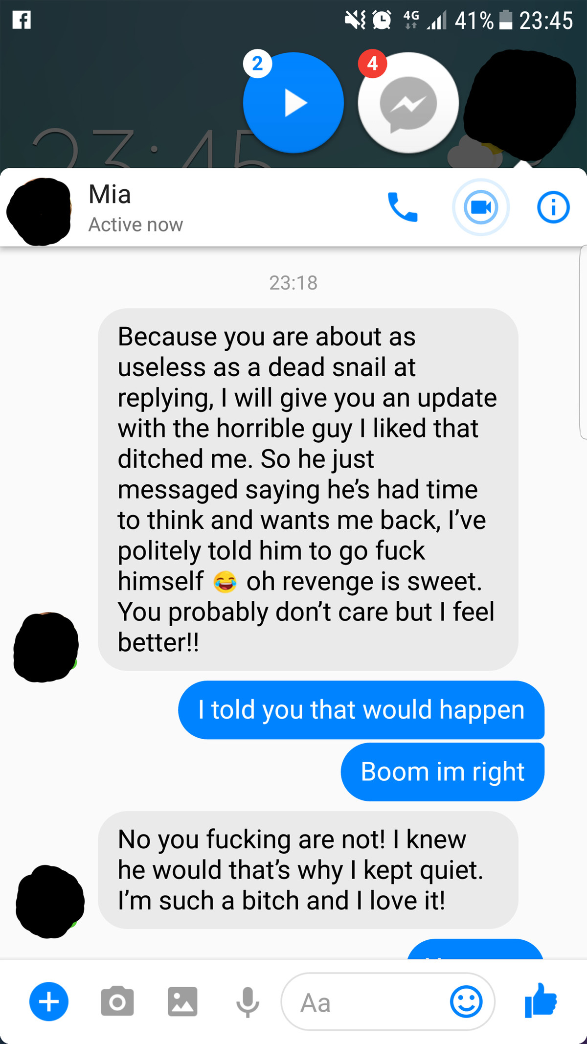 My ex start messaged whilst I was playing D&D. .. When a thot tries to manipulate you and fails.