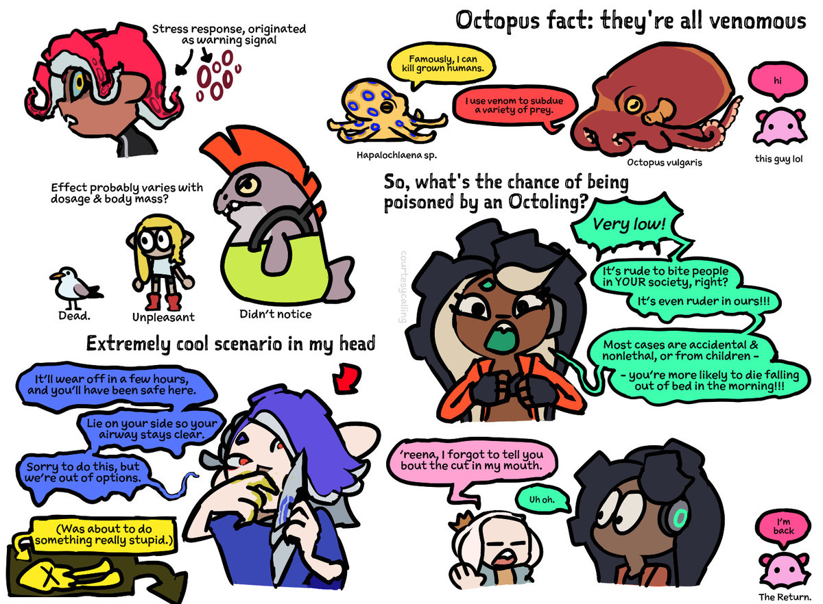 Octo Venom. You'll never have an Occtoling bite you for your own good Why live?.. When your ban term finally lets up