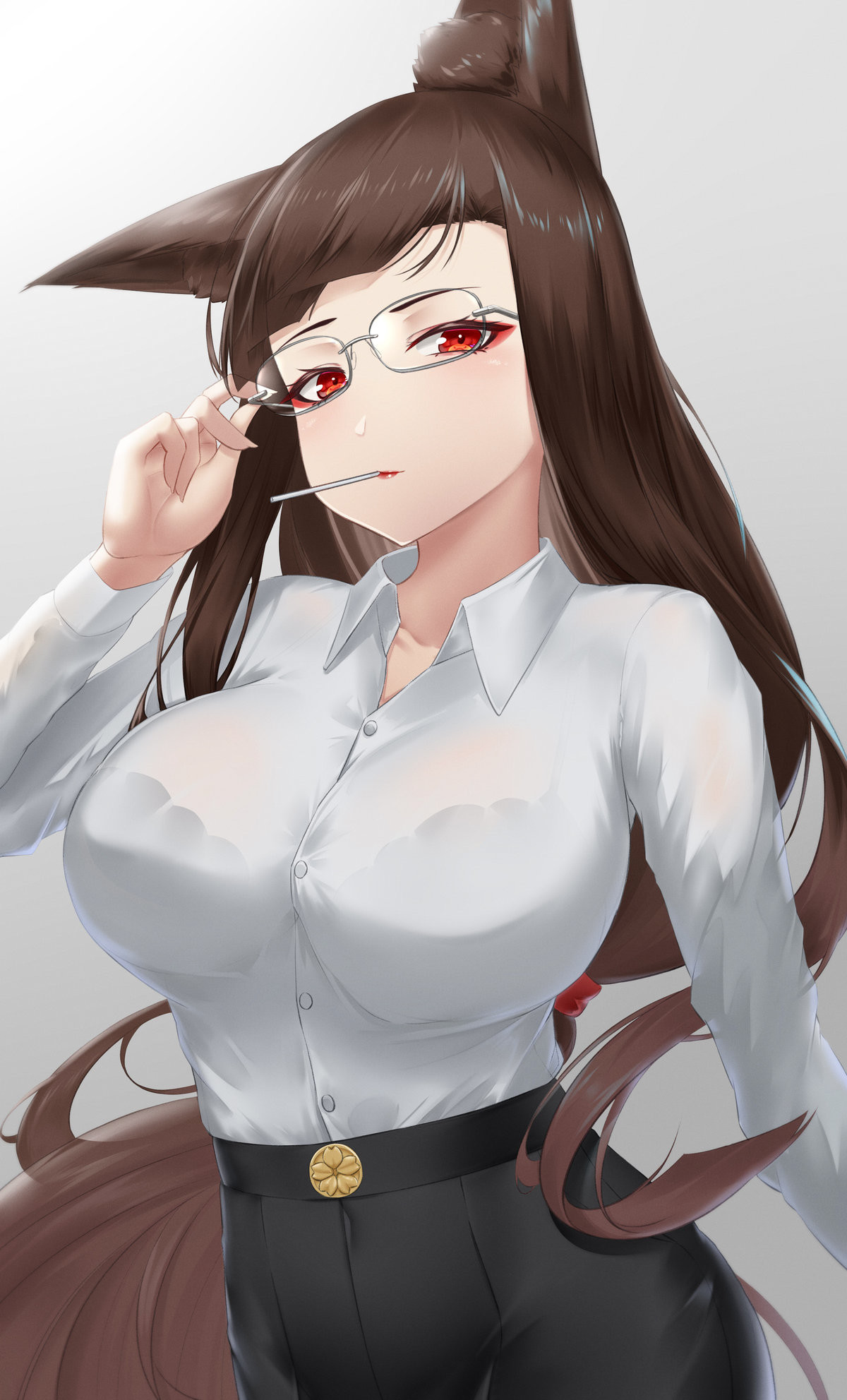 Office Akagi. .. Firepower is stored in the tits