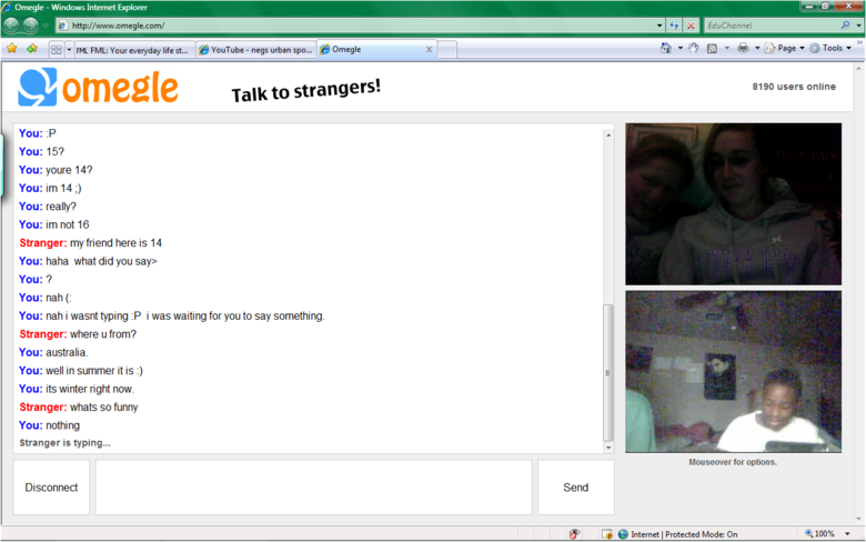 Omegle Fail