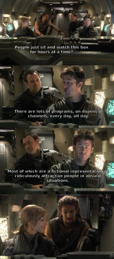 panicky strained Quail. .. Funnyjunk: &quot;Screenshots of TV shows are not content&quot; Also funnyjunk: &quot;oh look Stargate cool&quot;