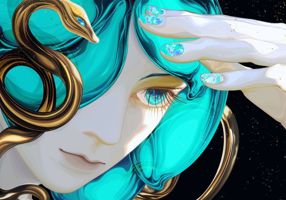 phosphophyllite. Art by quanxiahanyan .. This is based on anime I know nothing about. Comment edited at .