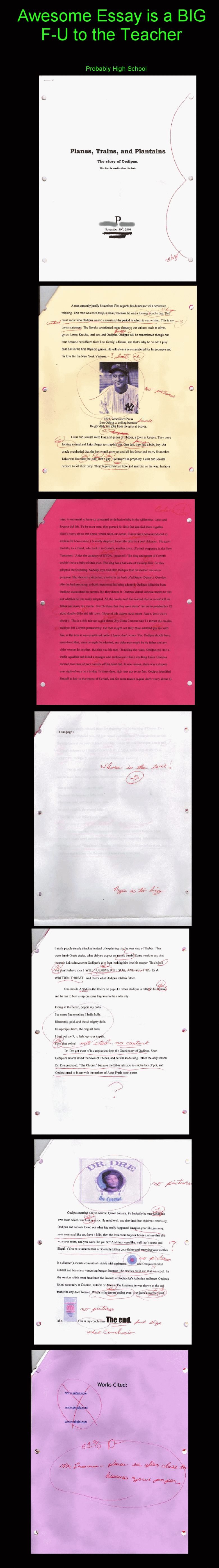 Essay planes trains and plantain picture