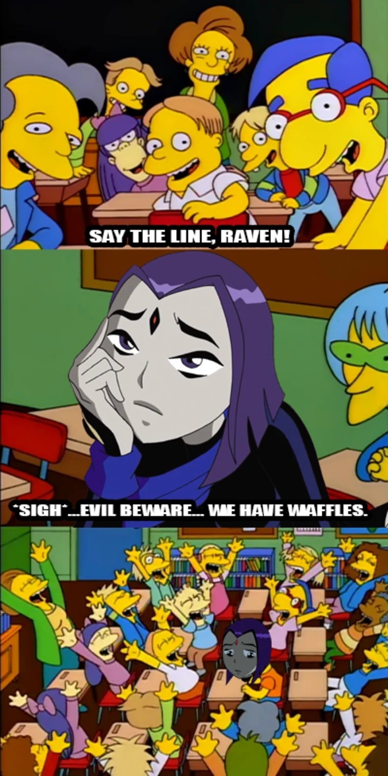 Poor Raven. .. ...furry creatures