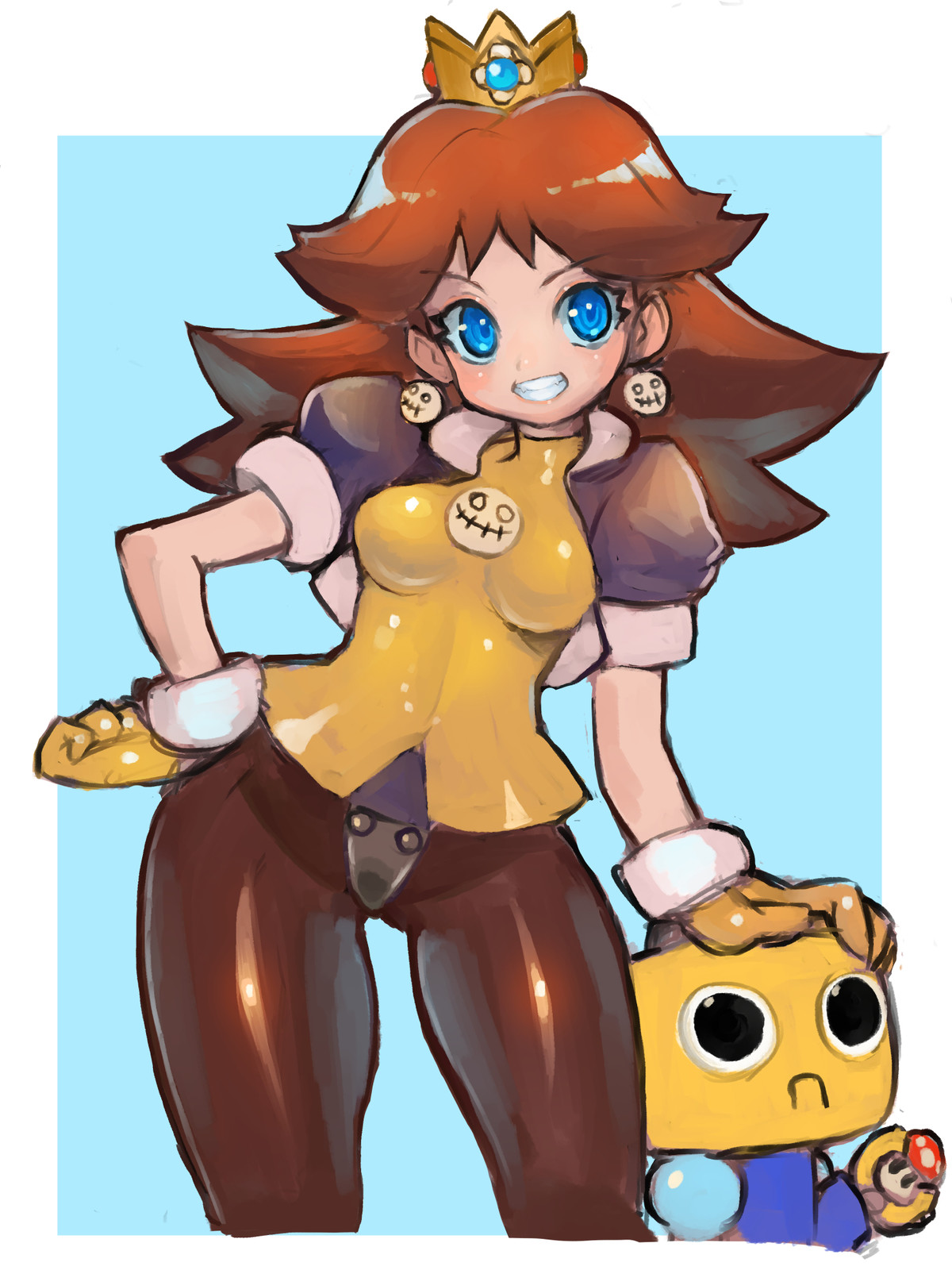Princess Daisy as Tron Bonne by dakusuta. .. True OGs will already be thinking about that porn comic with Tron and Mega ManComment edited at .