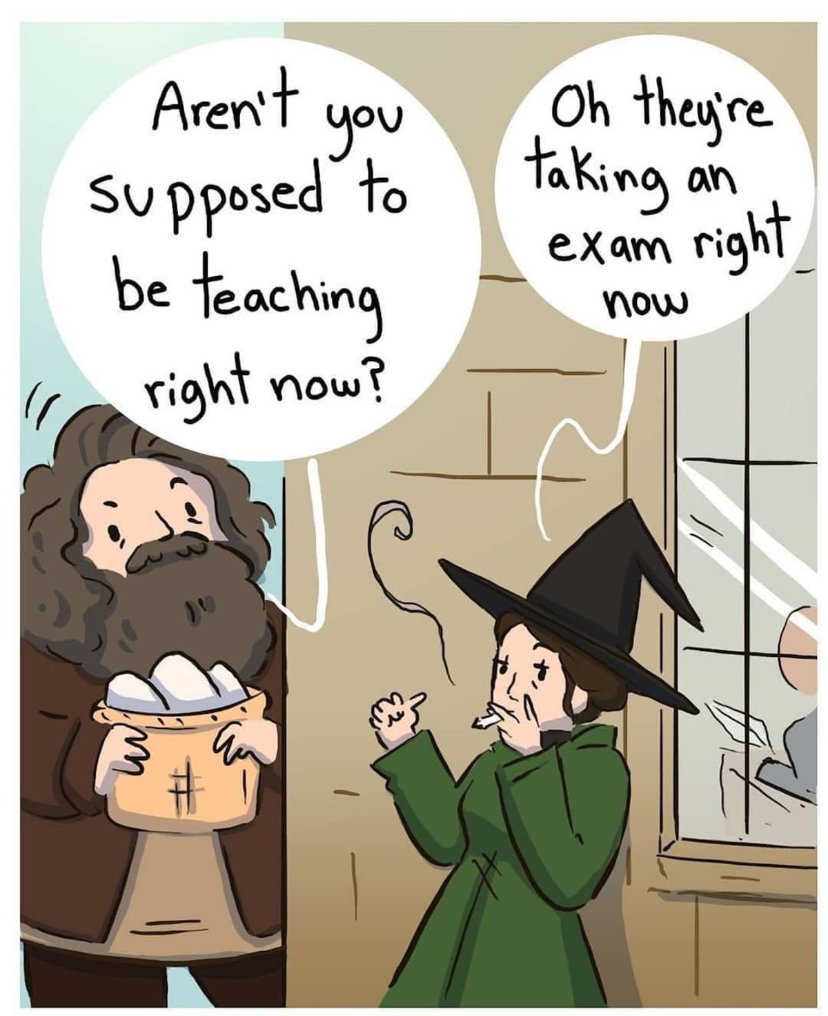 Professor Mittens. By Sarah Dunlavey (@madame lady comics).. Mcgonads be like