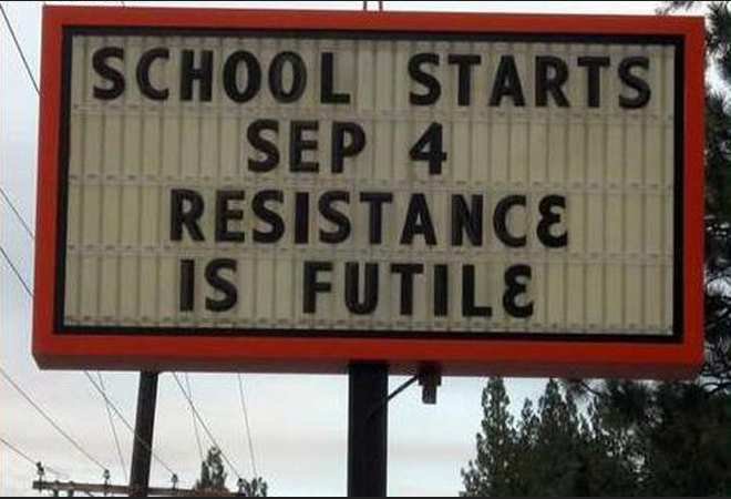 resistance is futile. if less than 1 ohm.