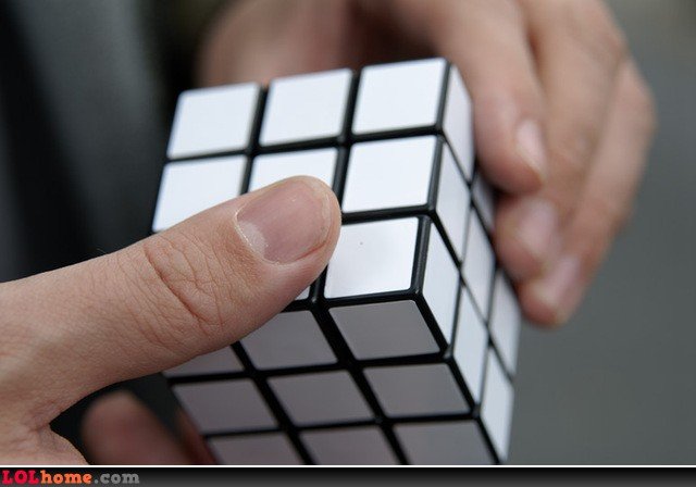 Rubix Cube For Blondes