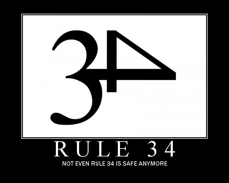 La rule 34. Правило интернета 34. Правило 34 Мем. R34 правило. Руле 34.