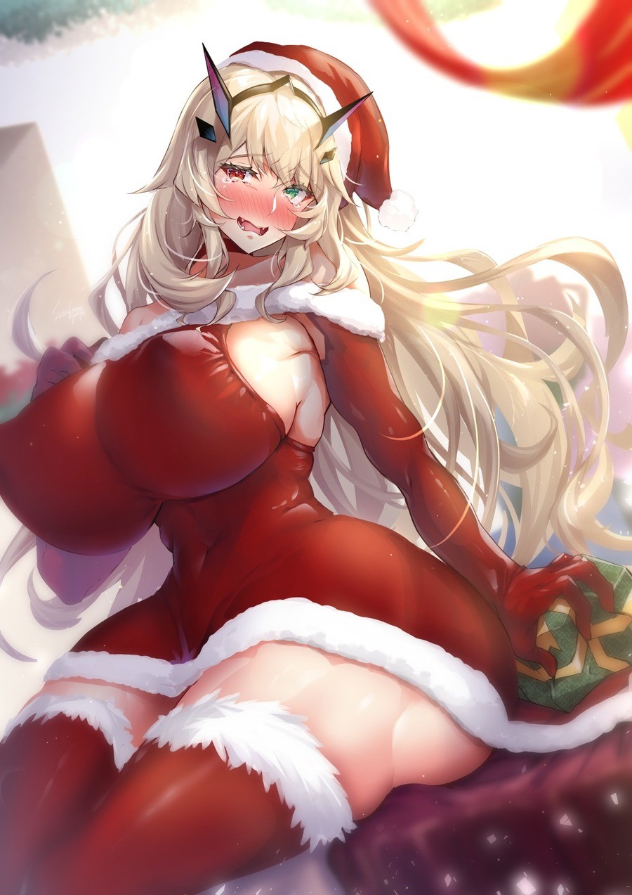 Santa Barghest. .. volodia  zonryu  cheff  nightguy 