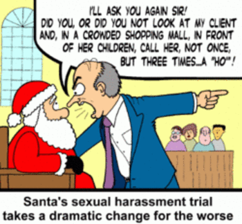 santa is getting sued. . Santa‘: sexual harassment trial a dramatic clung: for tin worn. Wow Thats Fcked Up LOl