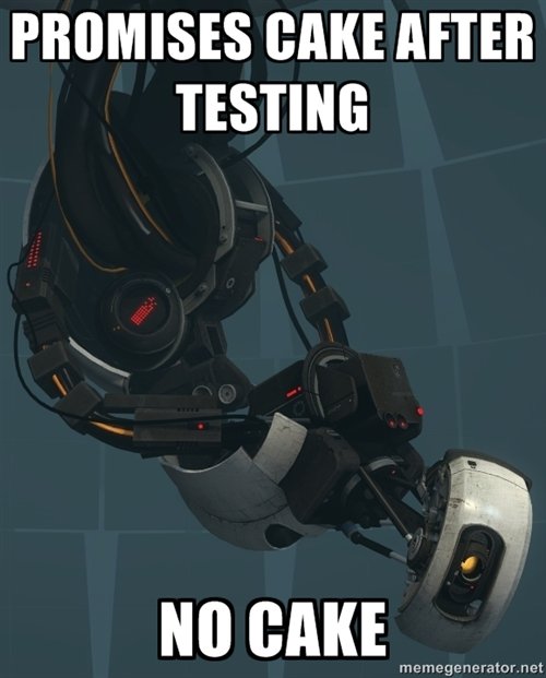 Scumbag GLaDOS 1. I don't know if I'll make more scumbag GLaDOS ones, but the number is just in case. I came up with the idea, found the pic, generated the meme