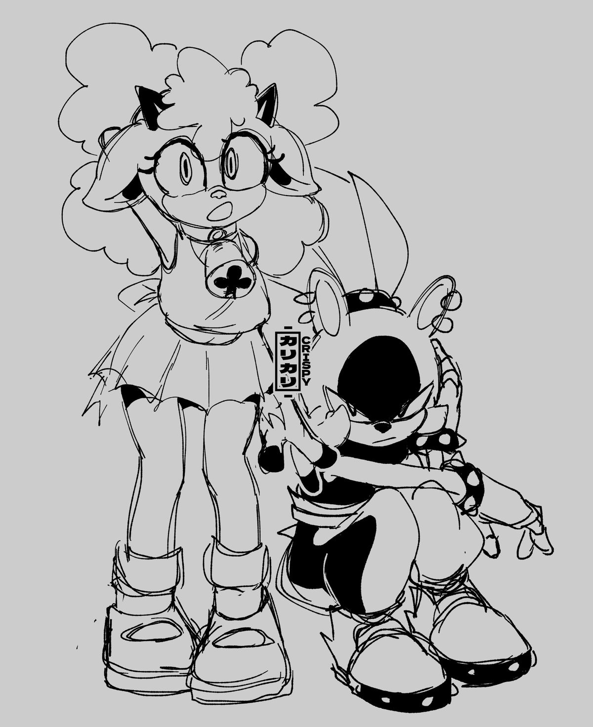 Sheep and Tenrec. .. Apparently sheep girls name is Lanolin Shes the girl who was a huge bitch to Belle in IDW 
