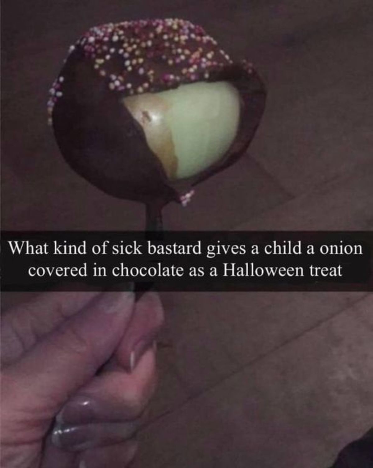 Shrek's Halloween Special. .. I would tbh I'd have full size bars next to it Trick or treat bitch ...I don't give out candy tho bc I have kids so we are out doing the thingComment edited at 