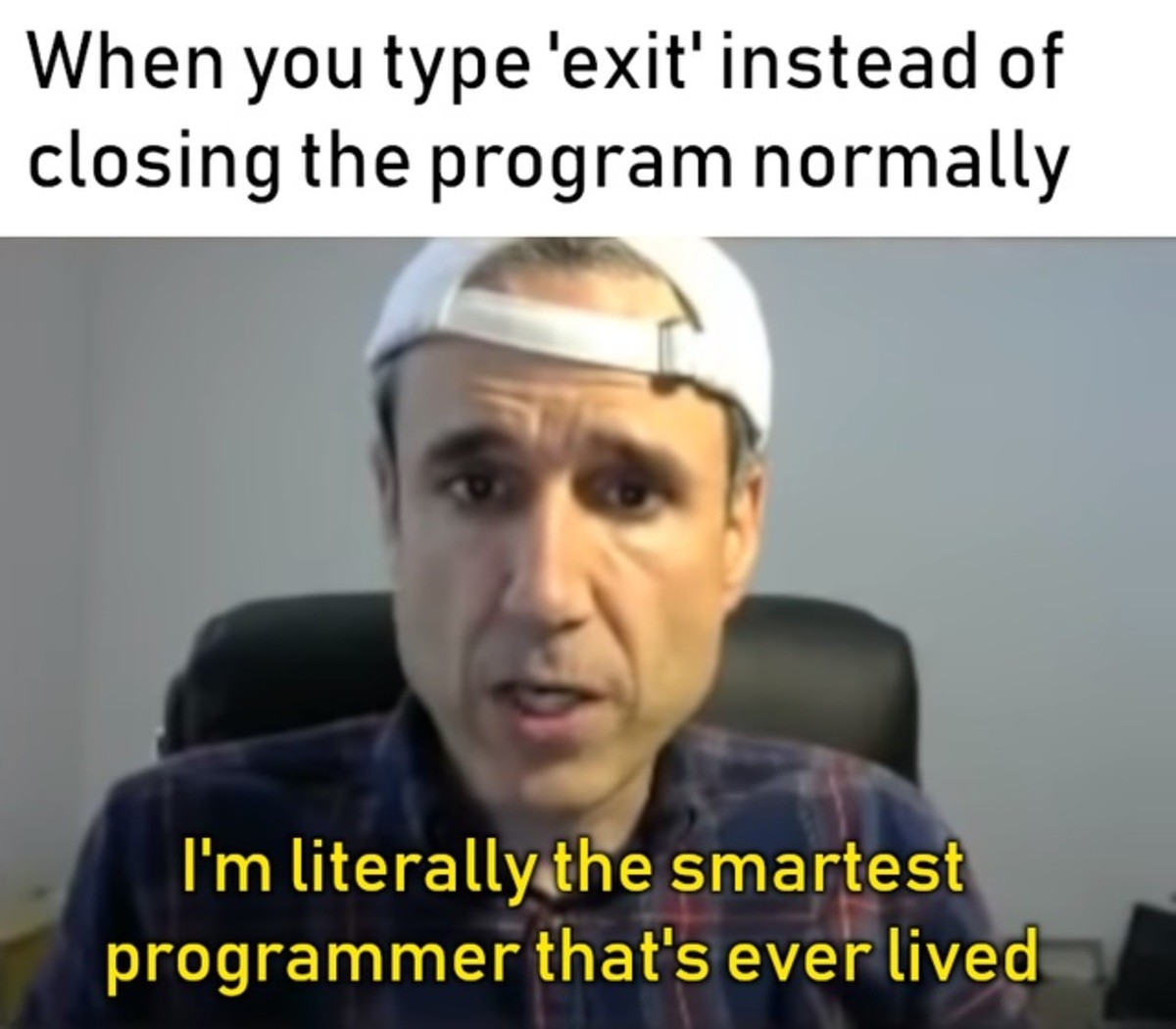 Smart. .. terry legitimately was the smartest programmer who ever lived. He was a prohpet. I miss him.. I hate the cia for killing him