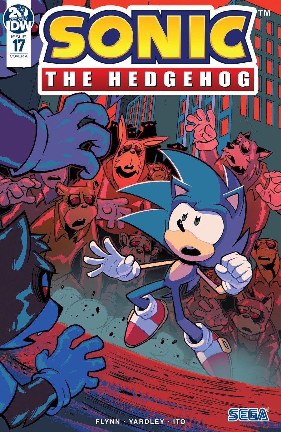Sonic IDW #17. join list: SonicIDW (93 subs)Mention History I can't think of anything witty to say this week, I'm busy focusing on finals, enjoy the comic. Jeez, Charmy just can't get a break in the comics...