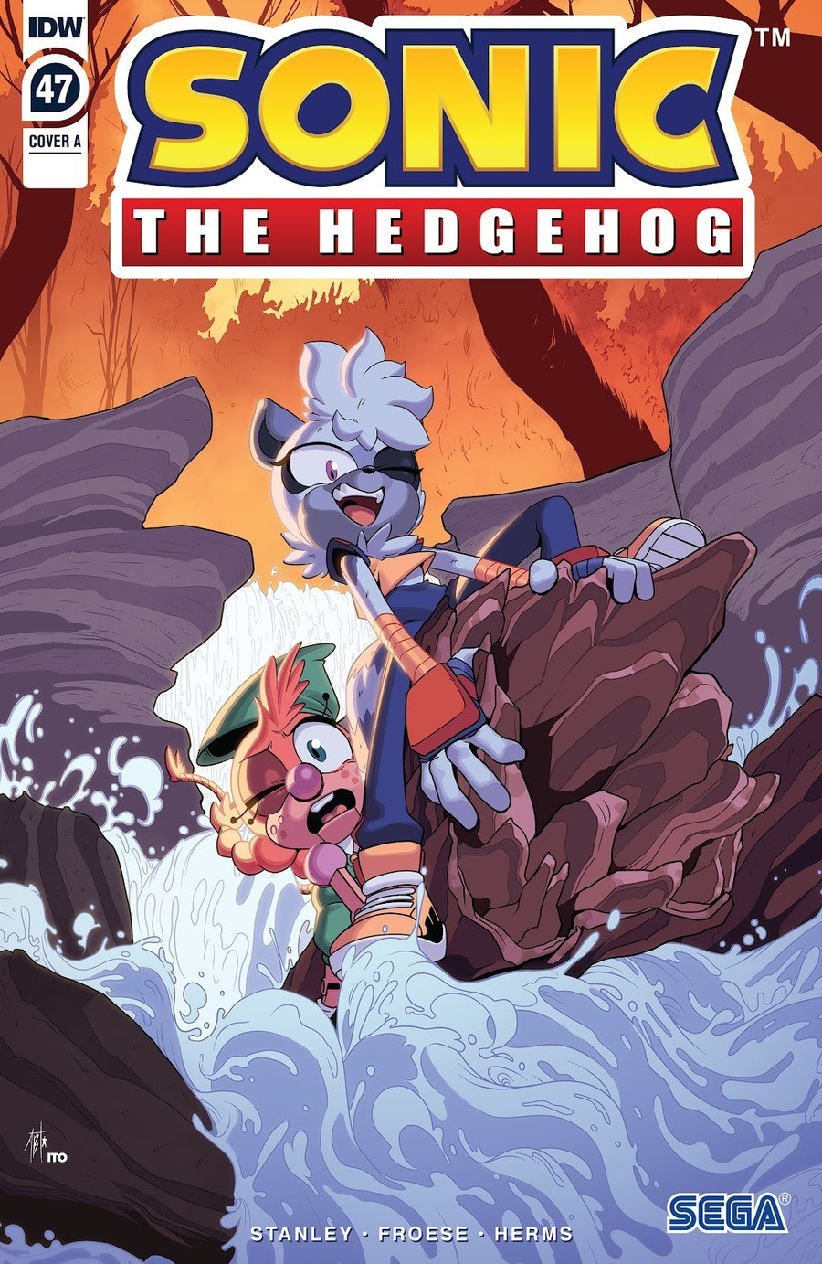 Sonic IDW #47. Merry Christmas Everybody! As a nice little gift, we got a new issue of the comic, aint that just fitting? Well let's see where this little journ