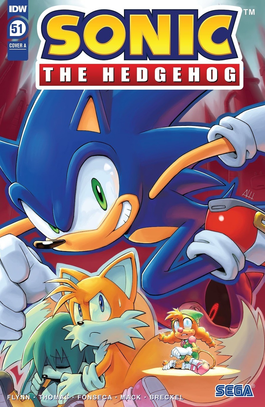 Sonic IDW #51. join list: SonicIDW (93 subs)Mention History Well that 50th issue was fun, lets see where we go now!. The Narrative: &quot;No one could survive that!&quot; Surge: &quot;And I took that personally.&quot;