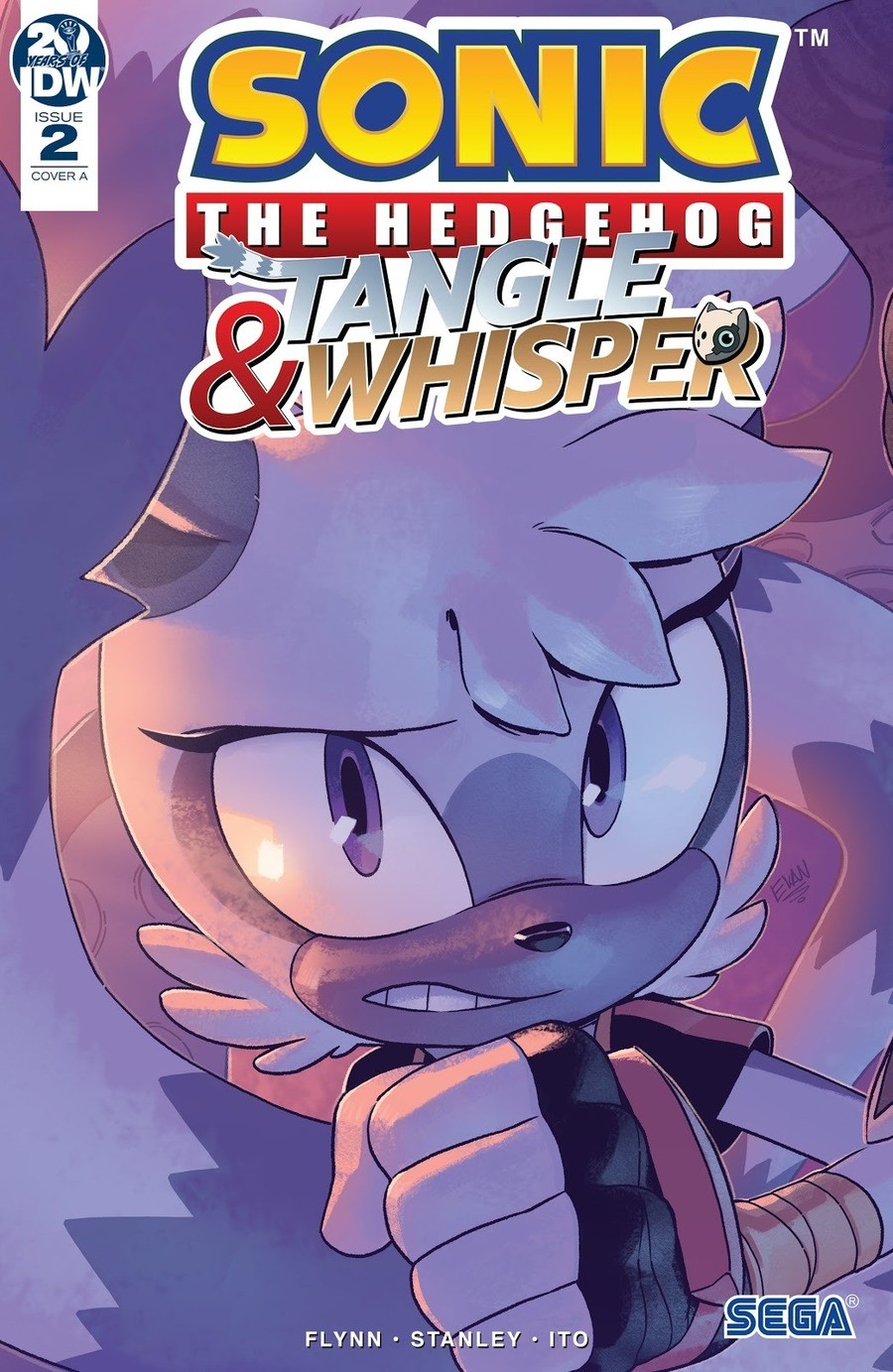 Sonic IDW: Tangle and Whisper #2. join list: SonicIDW (93 subs)Mention History We're halfway through the mini series,. &gt;when you are trying to quietly sneak up on the enemy but then your companion bumbles right up next to the enemy and alerts everyone