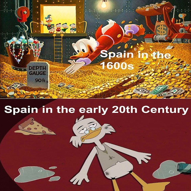 Spain. .. Also Spain today