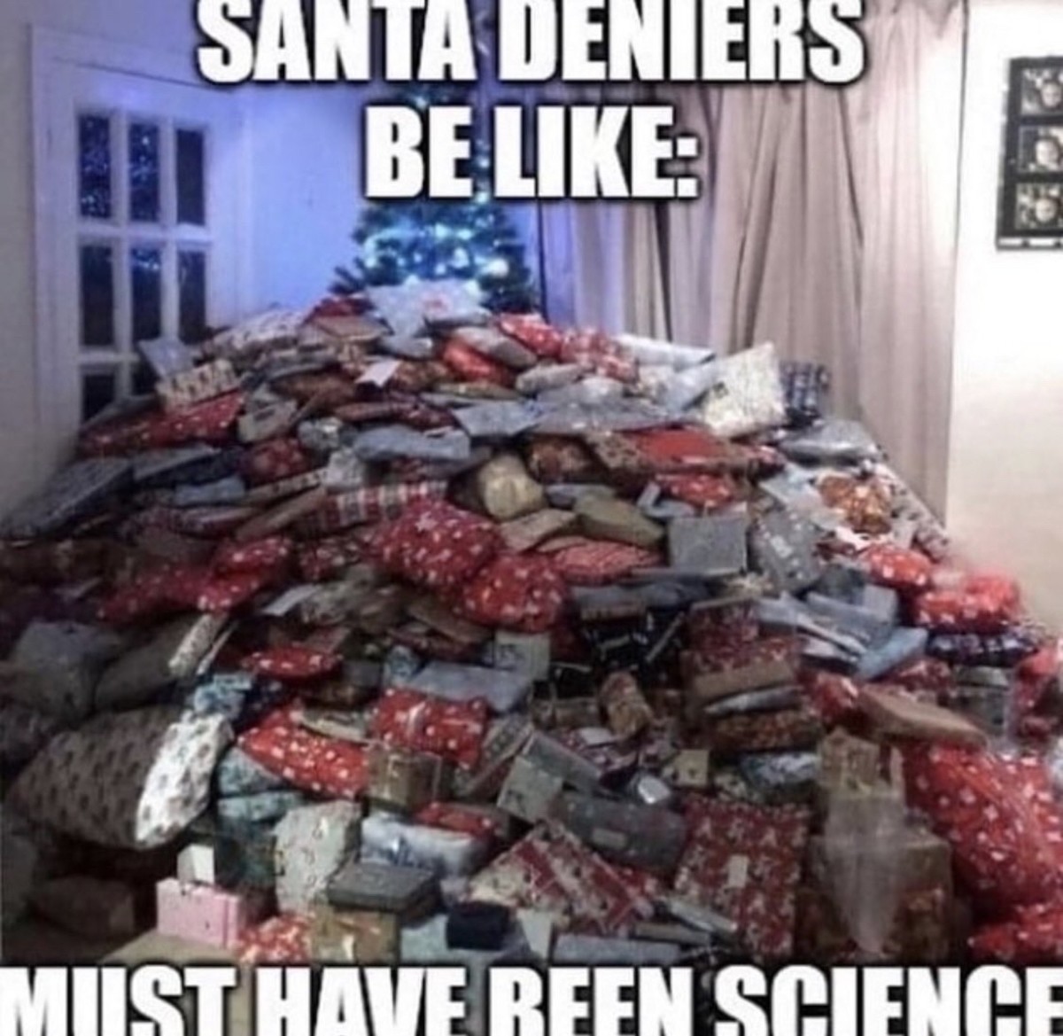 subjective s. .. Hey atheists, If Santa isn't real, what's preventing me from doing something so depraved and egregious that would get me on the naughty list permanently?Comment