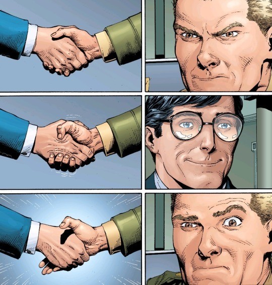 Superman out of context. .. &gt;tfw you feel the glass jar popComment edited at .