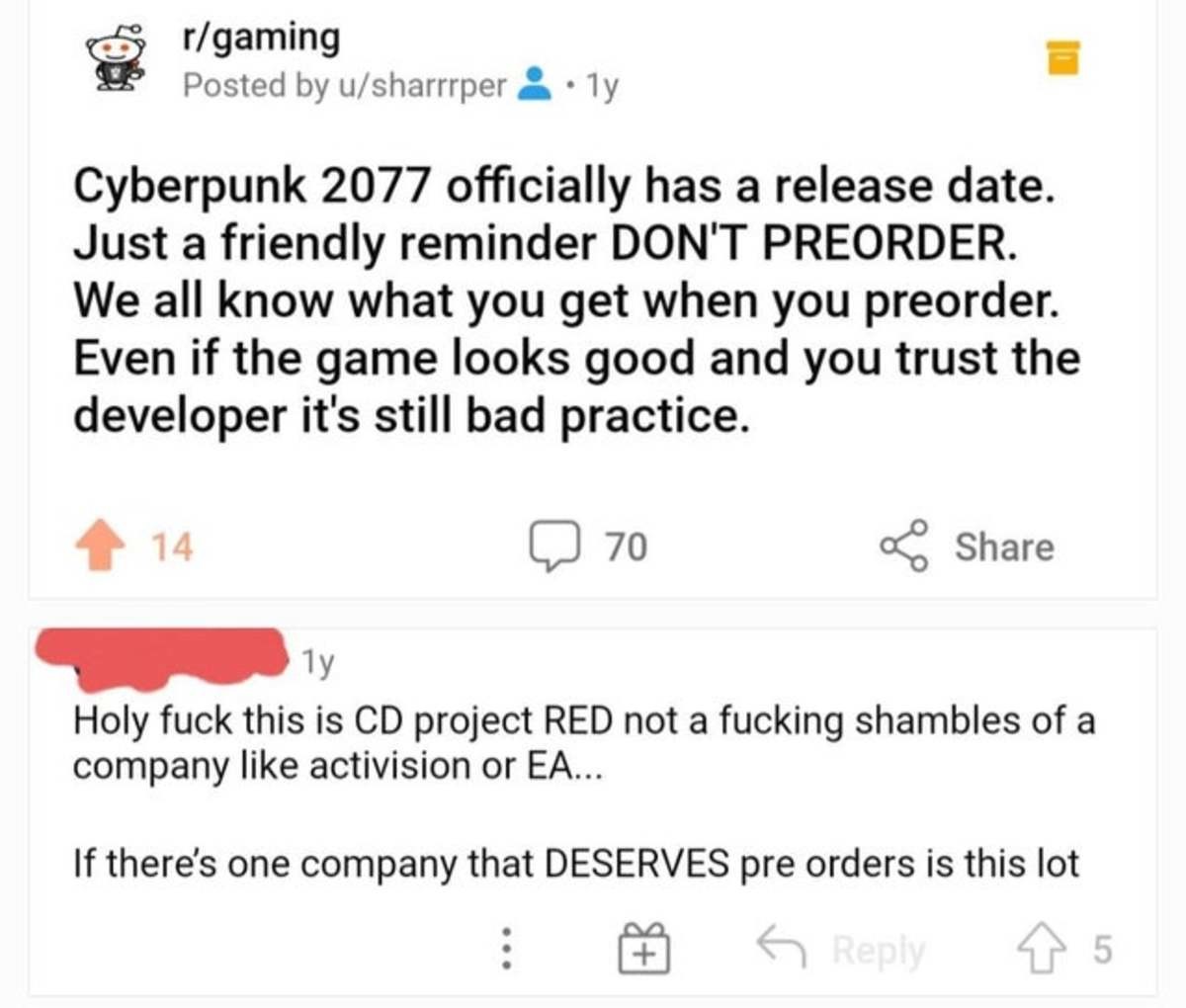 That didn't age well.. .. Remember, no preorders. No exceptions.
