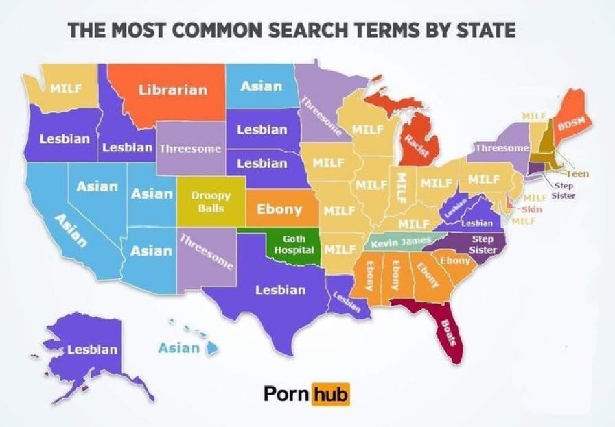 The , Oklahoma?. .. why is florida boats, do I want to know what goth hospital is, montana is librarian, and what's with tennessee being kevin smith?