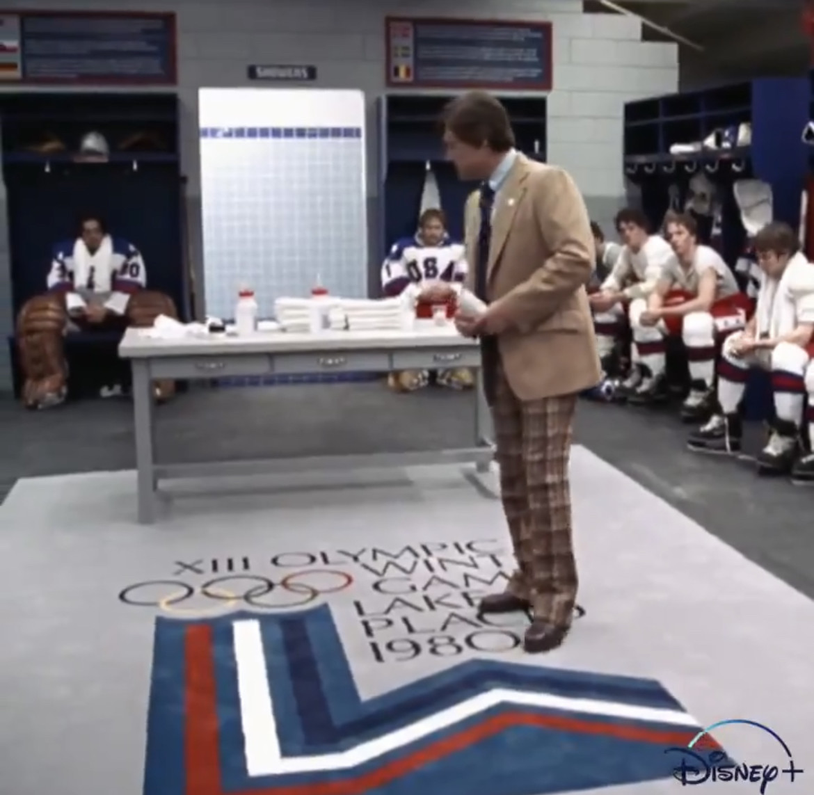 The COACH broke the cardinal sin of hockey. NEVER walk on the logo in the dressing room!!.. Unwritten rules that only exist to make people's lives just that little bit more restrictive can go to hell.