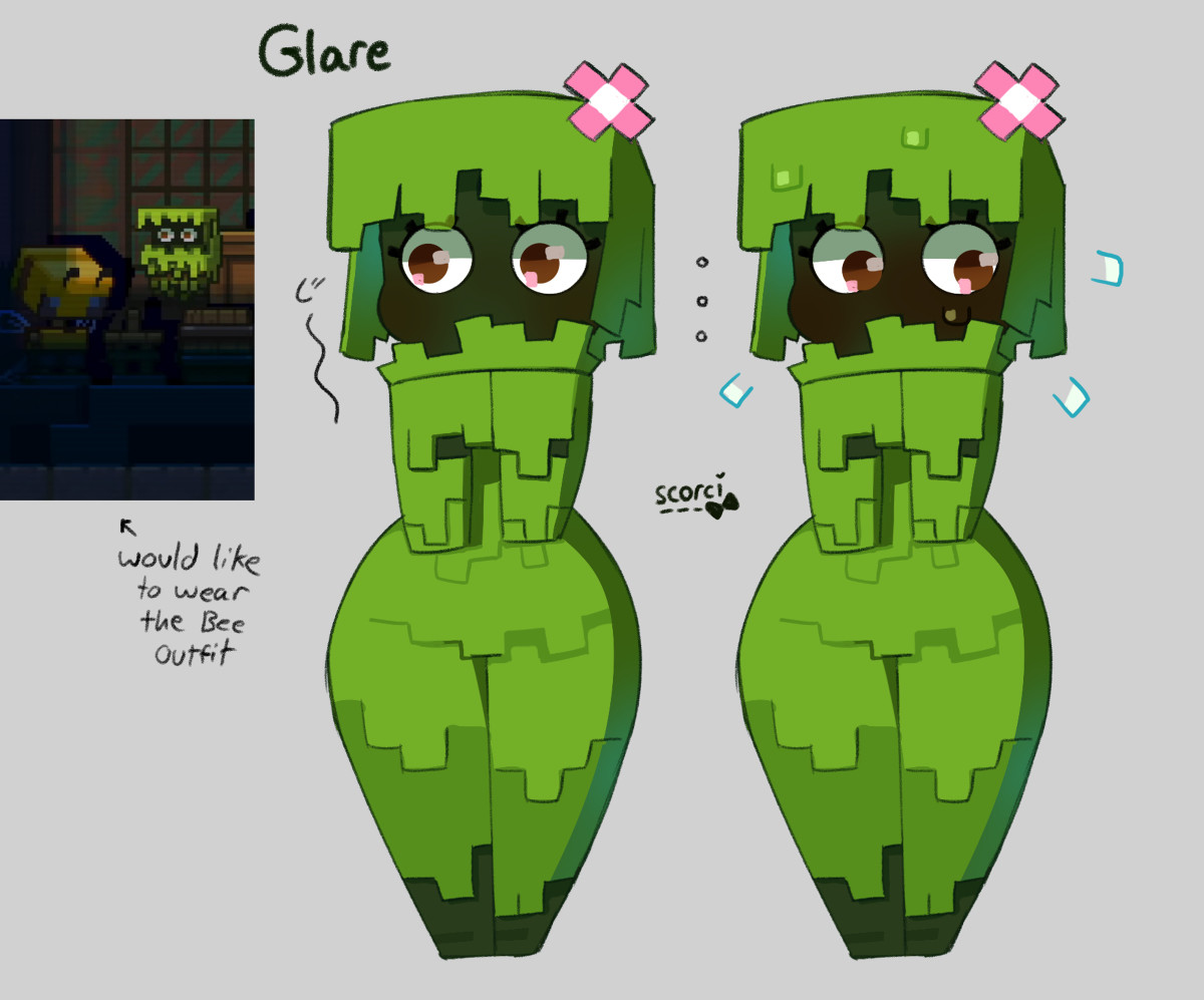 ♡ The Glare , Allay , Copper Golem ♡. by scorci 「ツコシ」 .. Alright that's enough minecraft