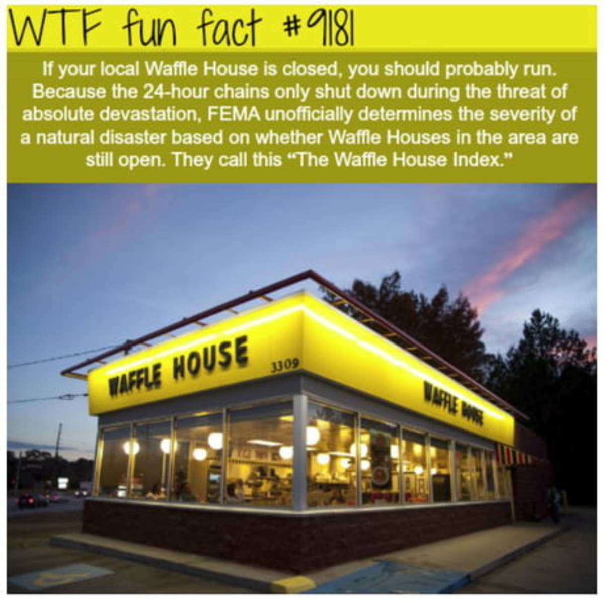 The Waffle House Index.