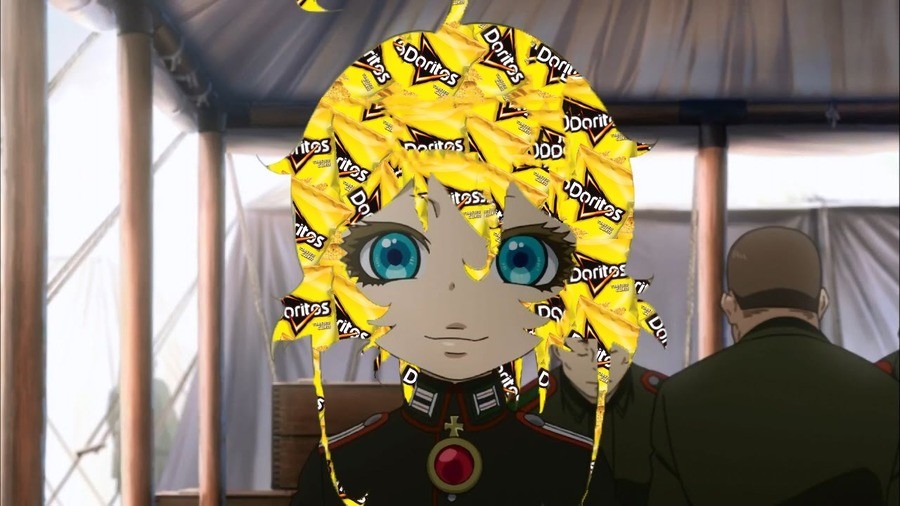 there, now she's perfect.. this was my first attempt at photoshop. Xexion said that the only flaw with bestgirl is that she didn't have a Doritos edit, so now s