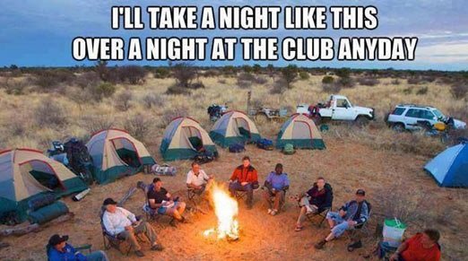 There’s nothing like camping…. There’s nothing like camping… .. but there is no internet?