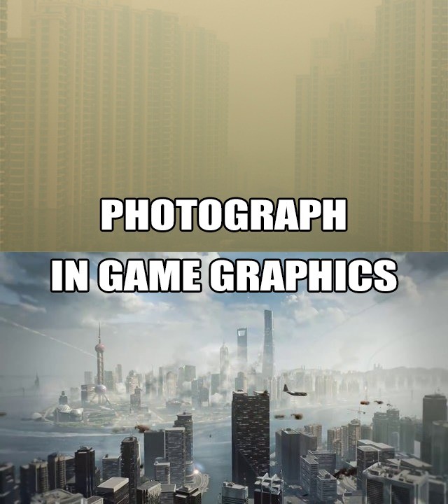 These graphics are just unrealistic. (battlefield 4). .. The Chinese are greedy, heartless little bastards.