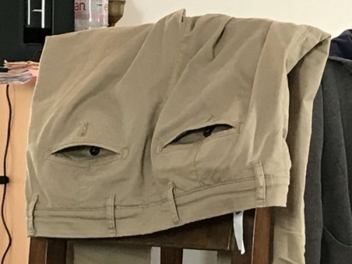 These khakis don't approve of your memes.. .