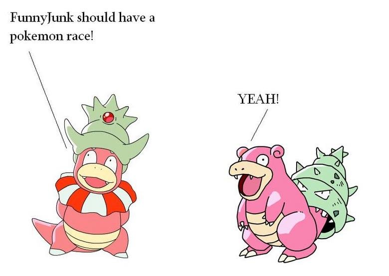 TheSlowBros are SLOOOOOOOW!. Our first post.. Funnyjuink should have a pokemon race!