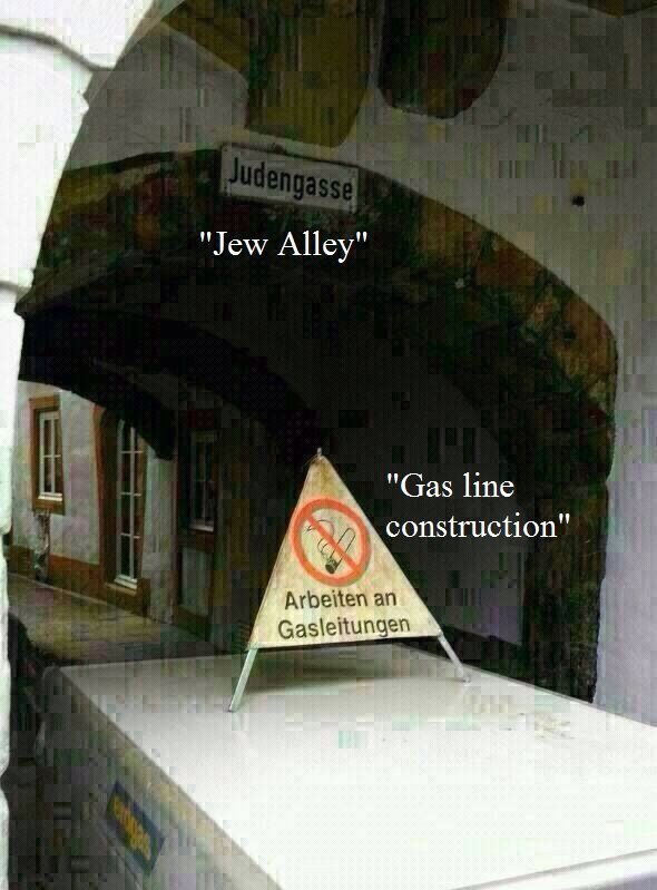 They are at it again. . Ill?' "Jew Alley" construction". &gt;inb4 &quot;i did nazi that coming&quot;