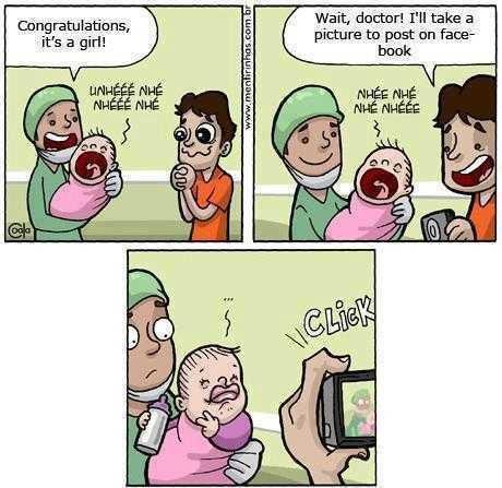 They are born like that. . wait, damn partake a. What is our world coming to :O
